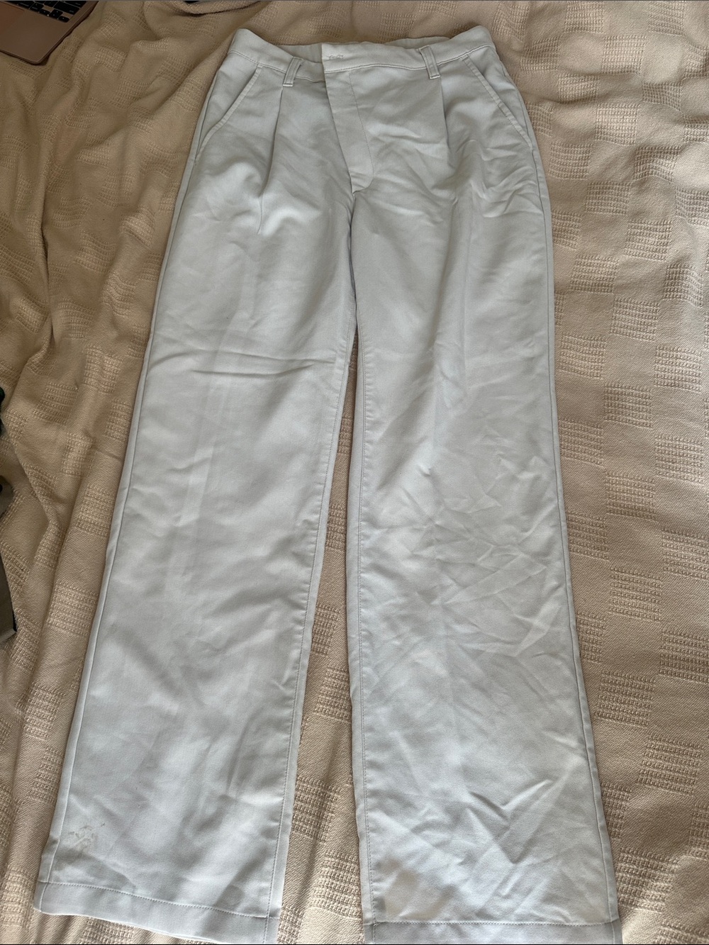 Abercrombie & Fitch Beige Chino Pants